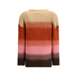 Fendi Multicolor Mohair Cardigan