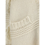 Moncler Grenoble Cream Polyamide Cardigan