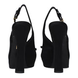 Dolce & Gabbana Black Satin Pumps