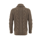 Gran Sasso Brown Wool Cardigan