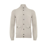 Gran Sasso Beige Cashmere Cardigan