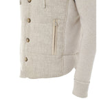 Gran Sasso Beige Wool Shell Jacket