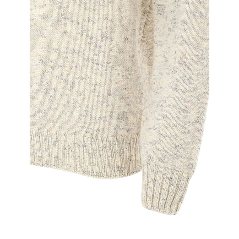 Gran Sasso Gray Wool Turtleneck