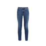 Acne Studios Blue Cotton Skinny Jeans