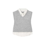 Acne Studios Gray Marabou Waistcoat