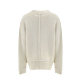 Tom Ford White Alpaca Leather Sweatshirt
