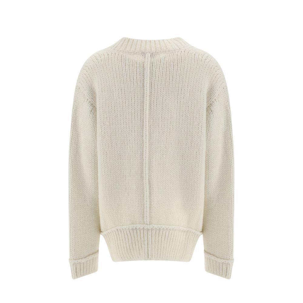 Tom Ford White Alpaca Leather Sweatshirt