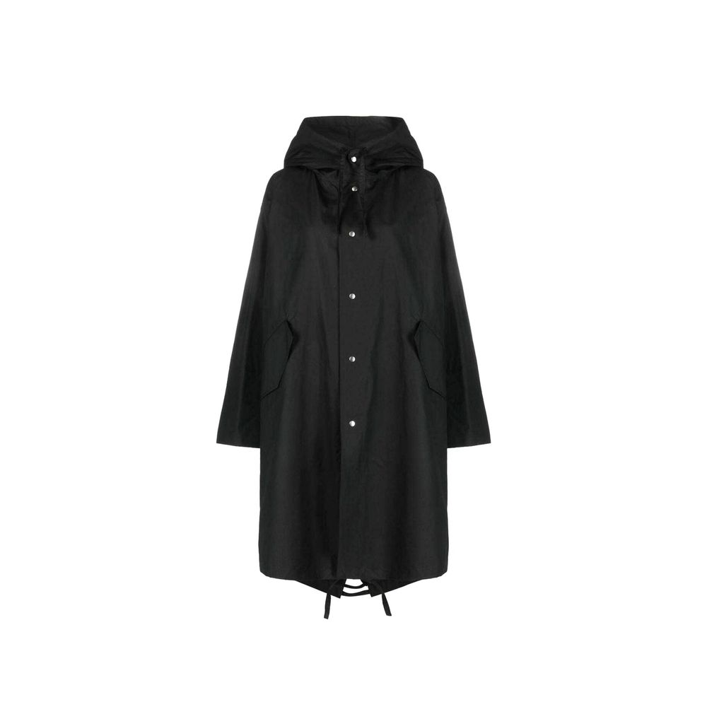 Jil Sander Black Cotton Parka