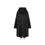 Jil Sander Black Cotton Parka