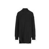 Jil Sander Black Wool Turtleneck