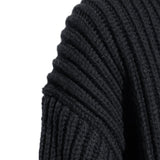 Jil Sander Black Wool Turtleneck