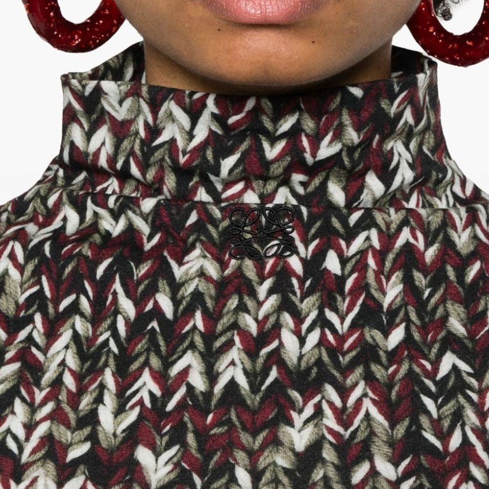 Loewe Green Cotton T-Shirt