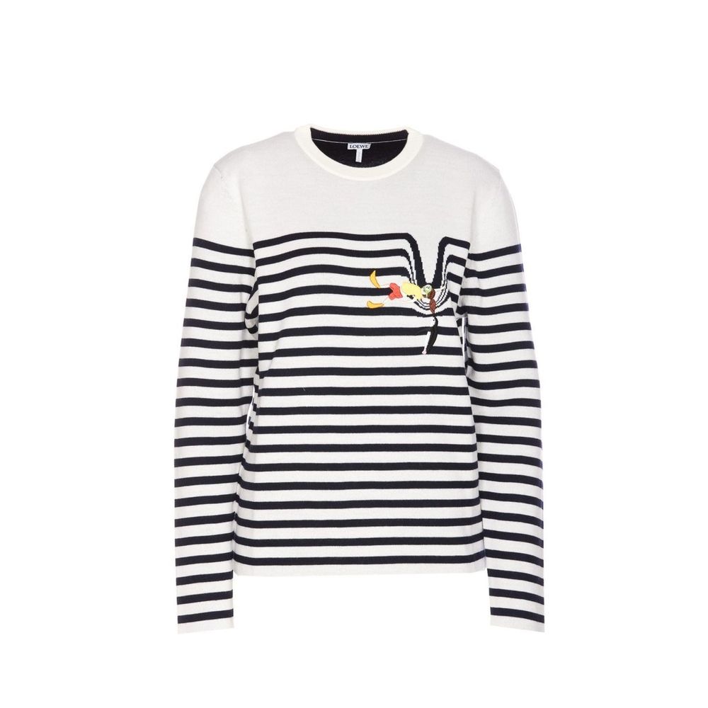 Loewe White Elastane Sweatshirt
