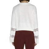 See By Chloé White Cotton Sweatshirt
