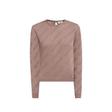 Balenciaga Brown Cotton Sweatshirt
