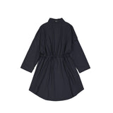 Herno Black Polyamide Coat