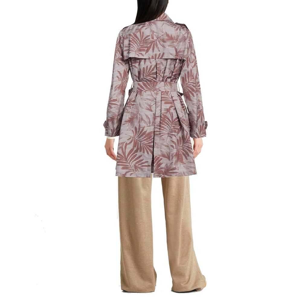 Herno Brown Polyester Coat