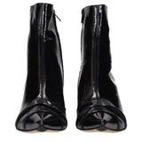 Maison Margiela Black Leather Ankle Boots