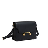 Marni Black Calfskin Shoulder Bag