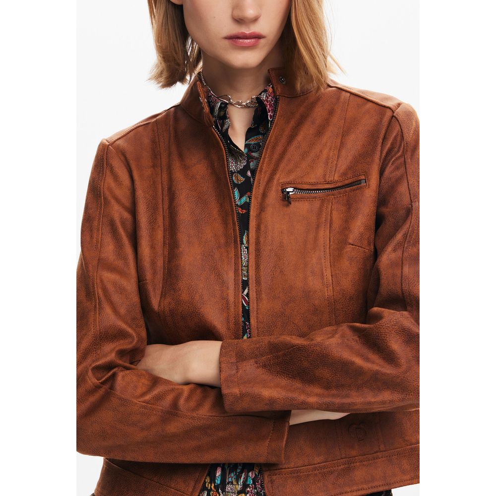 Desigual Brown Polyester Clothing