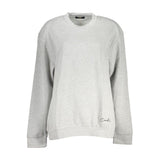 Cavalli Class Gray Cotton Sweatshirt