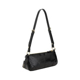 Prada Black Calf Leather Bos Taurus Shoulder Bag