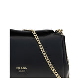 Prada Black Lamb Ovis Aries Aries Shoulder Bag