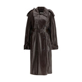 Max Mara Brown Cotton Coat