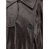 Max Mara Brown Cotton Coat