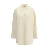 Max Mara Cream Wool Shirt