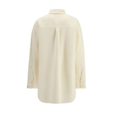 Max Mara Cream Wool Shirt