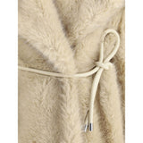 Max Mara Beige Polyester Coat
