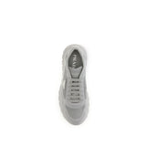 Prada Gray Rubber Athletic Sneakers