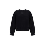 Alexander Wang Black Cotton Sweatshirt