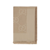 Gucci Brown Wool Scarf