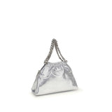 Stella McCartney Silver Polyester Shoulder Bag