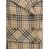 Valentino Beige Fleece Wool Coat
