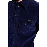Dolce & Gabbana Blue Cotton Shirt