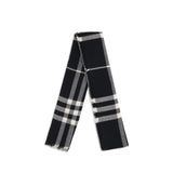 Burberry Black Wool Scarf