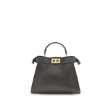 Fendi Brown Calf Leather Bos Taurus Shoulder Bag