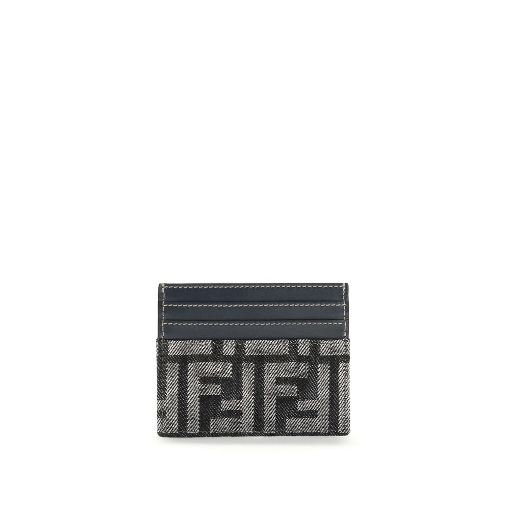 Fendi Blue Cotton Shoulder Bag
