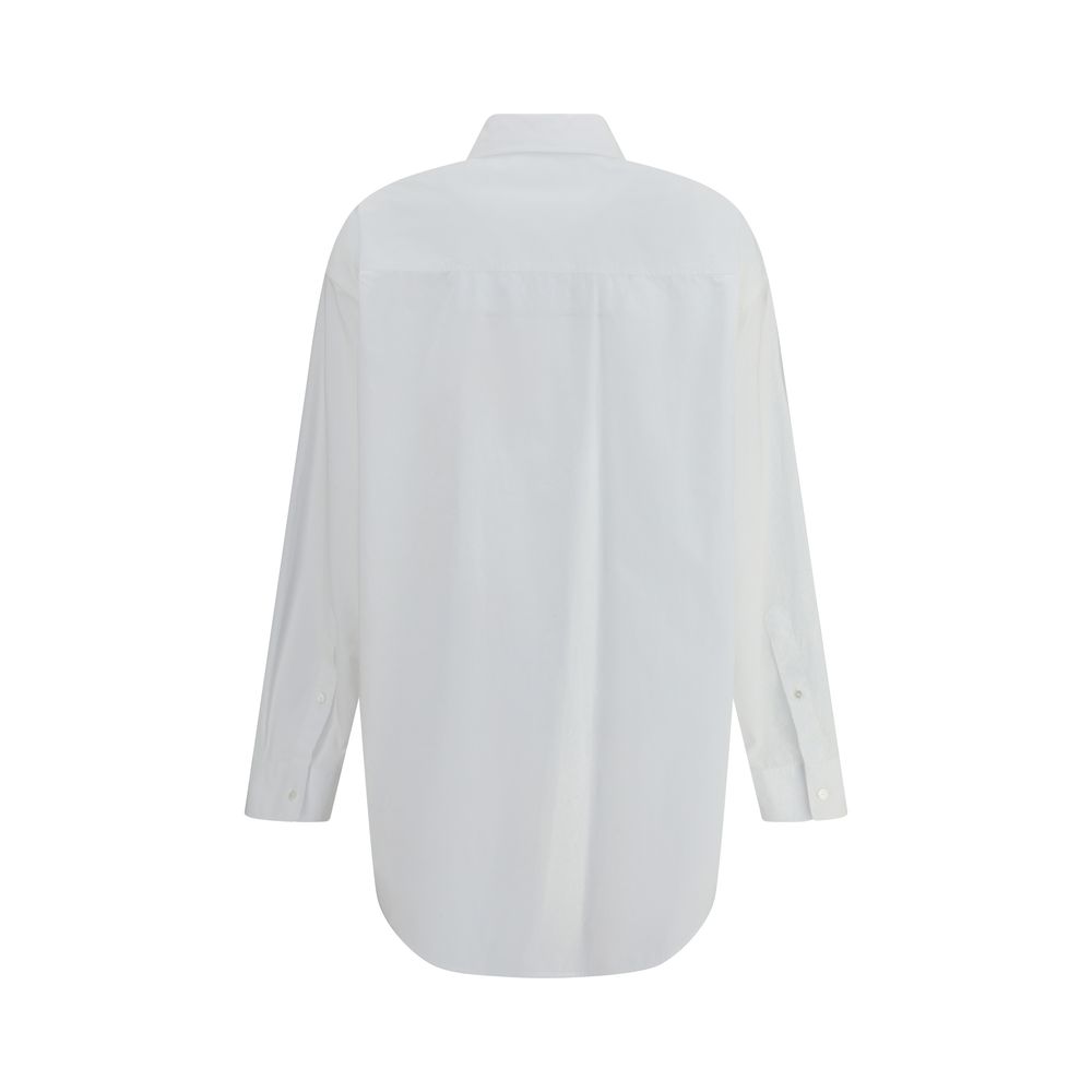 The Row White Cotton Dress Shirt