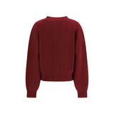Marni Bordeaux Cashmere Cardigan