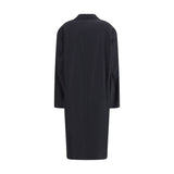 Lemaire Gray Wool Coat