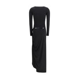 Coperni Black Polyester Casual Dress