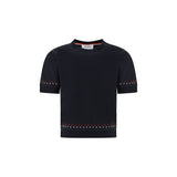 Thom Browne Black Cotton T-Shirt