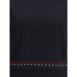 Thom Browne Black Cotton T-Shirt