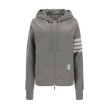 Thom Browne Gray Cotton Sweatshirt