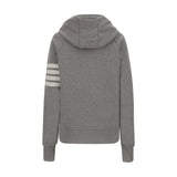 Thom Browne Gray Cotton Sweatshirt