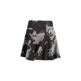 Fendi Black Cotton Mini Skirt
